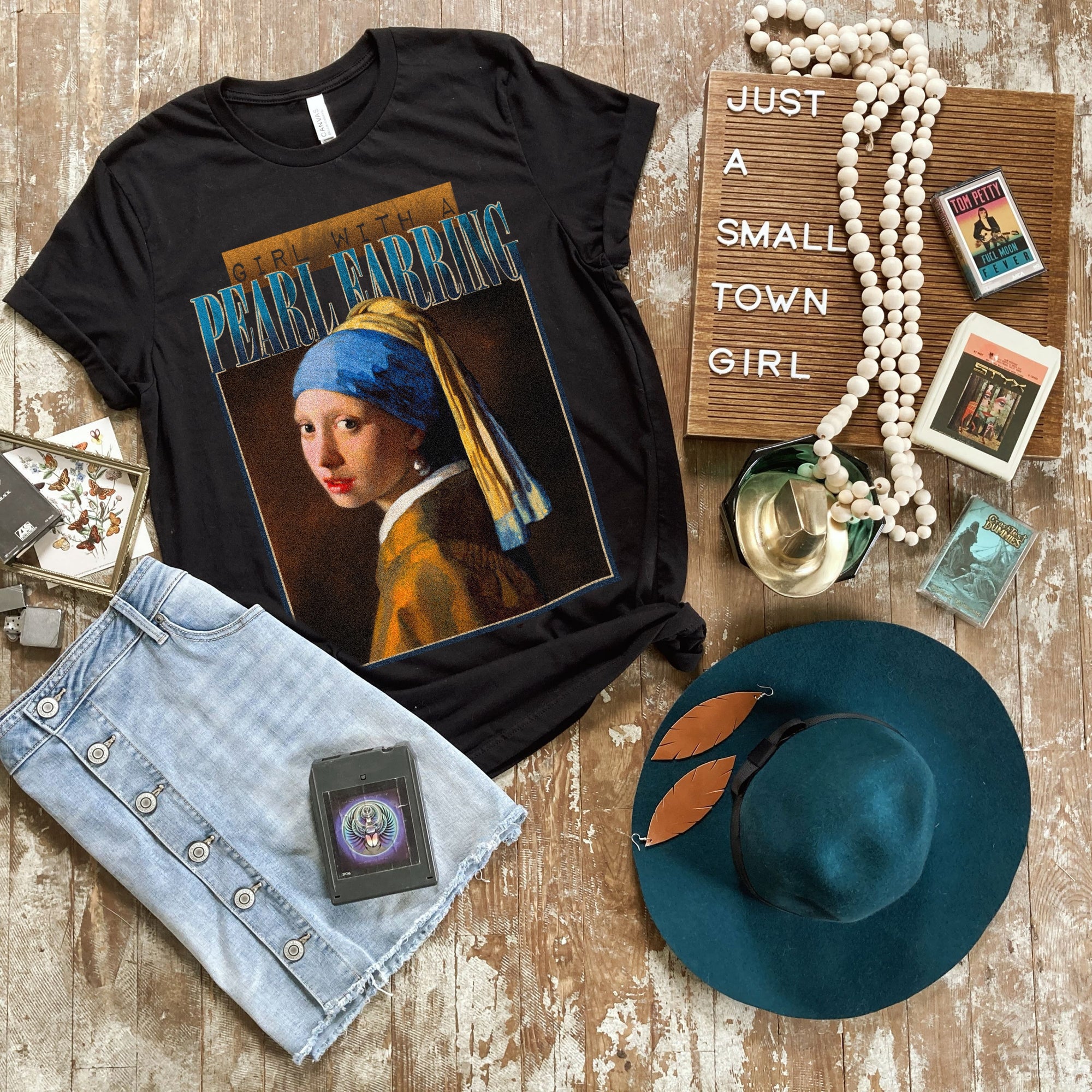 Girl With a Pearl Earring Band Tee