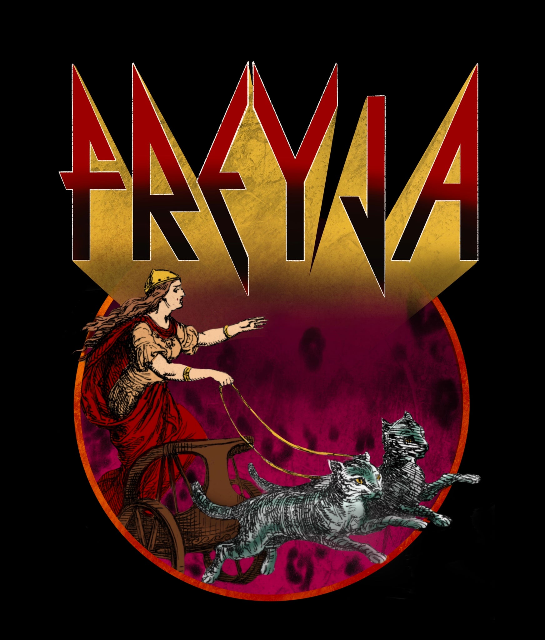 Vintage Freyja Parody Band Tee
