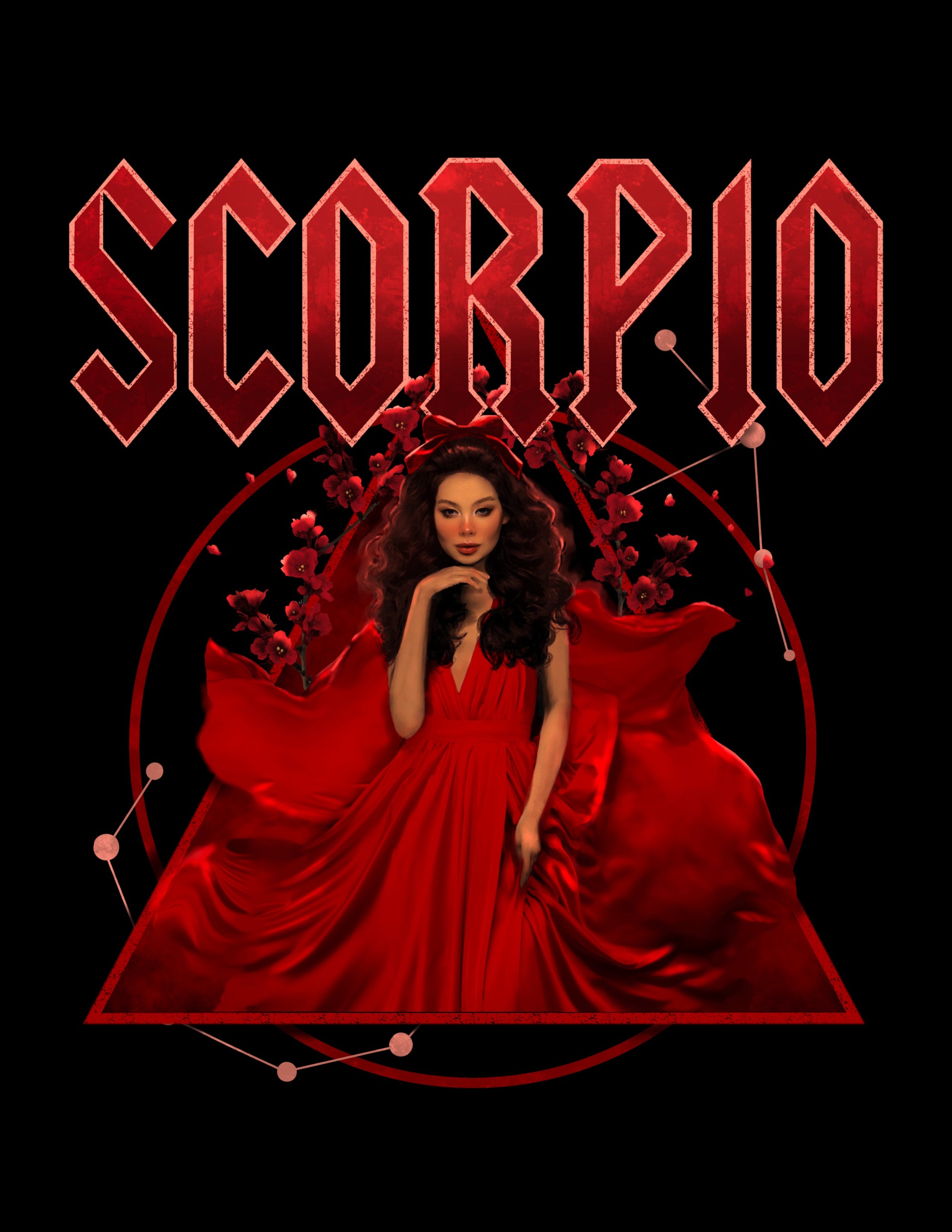 Scorpio Zodiac Band Tee