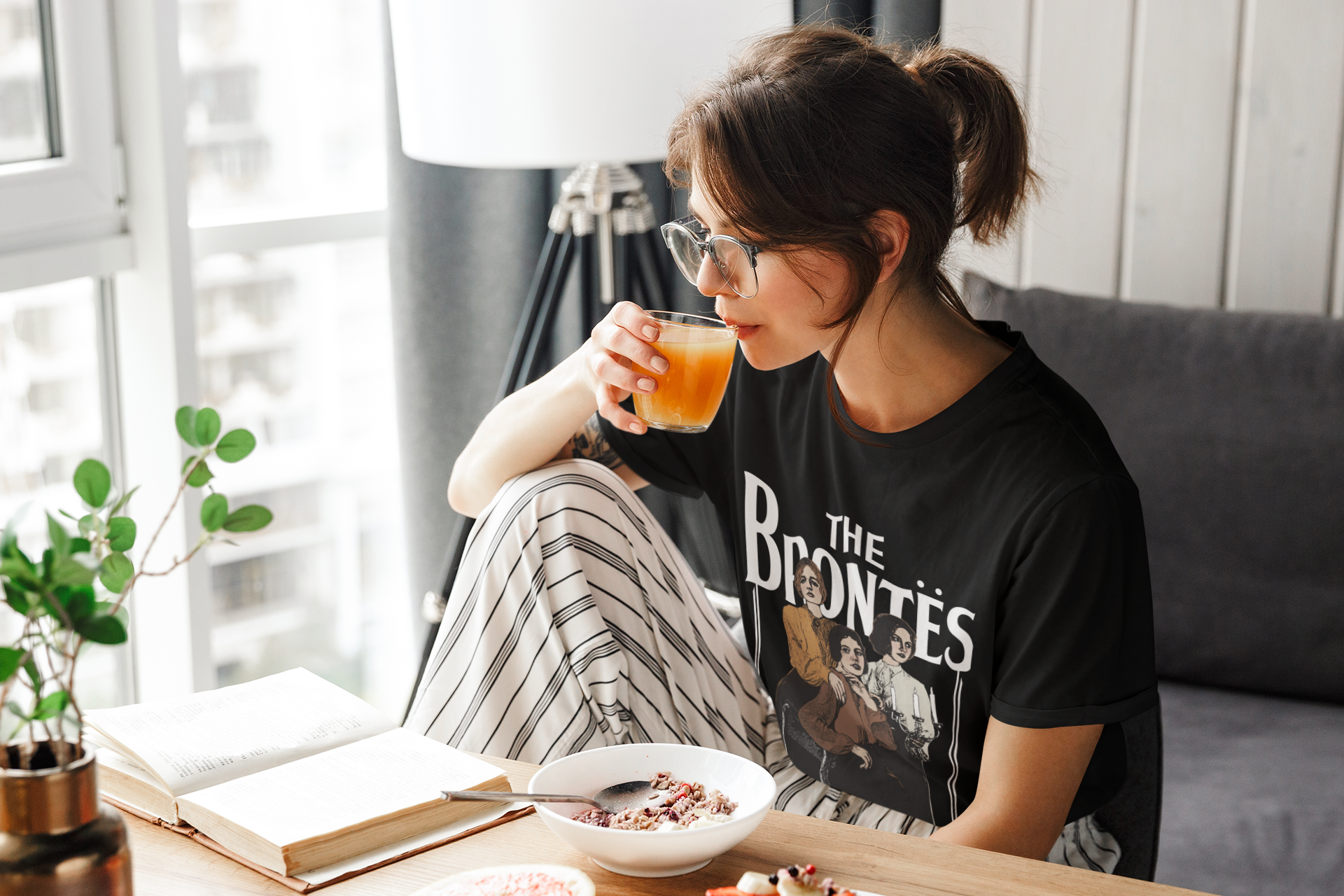 The Brontës Parody Band Tee