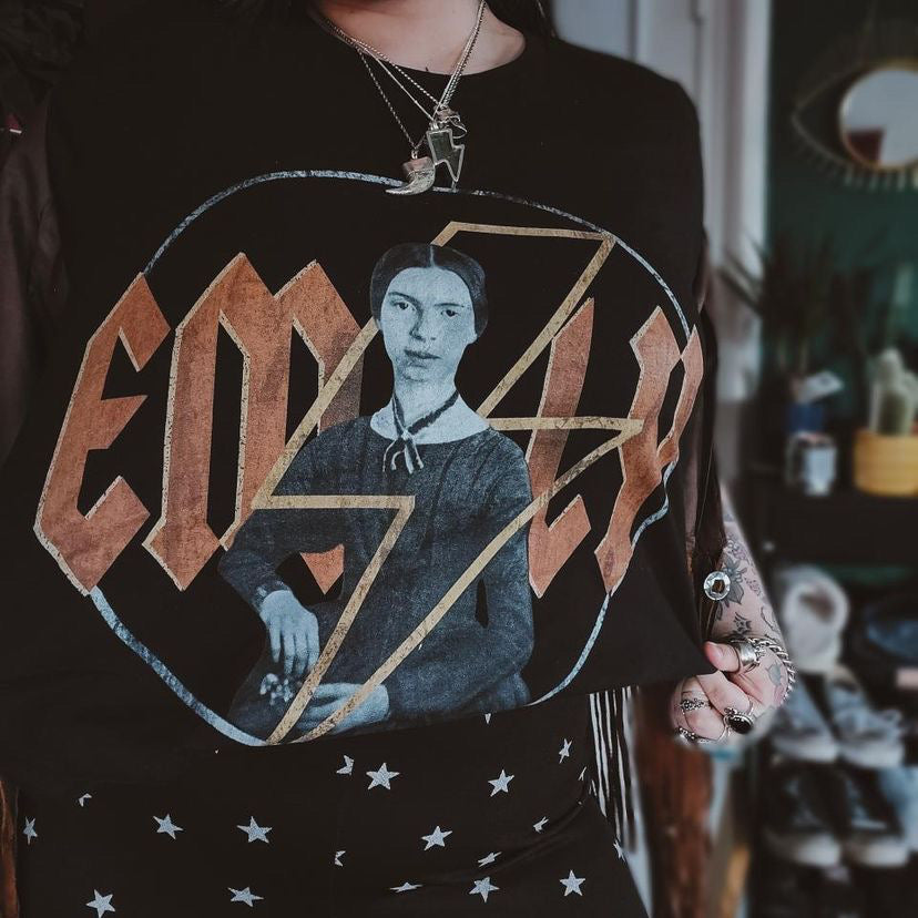 Emily Dickinson Parody Band Tee