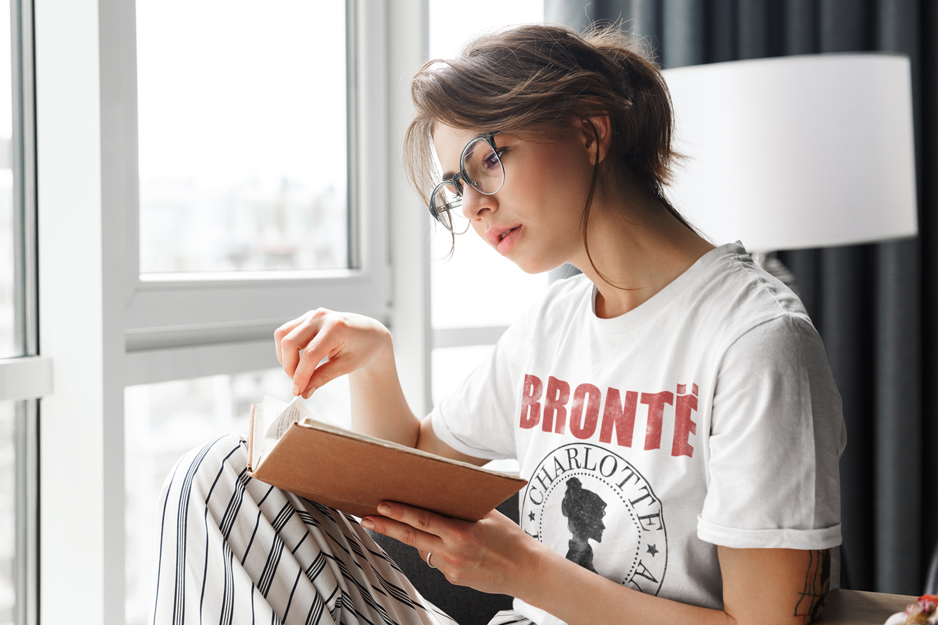 Brontë Sisters Parody Band Tee