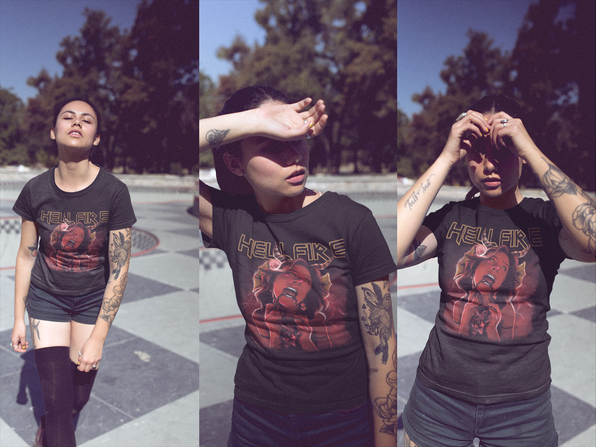 Hellfire Parody Band Tee